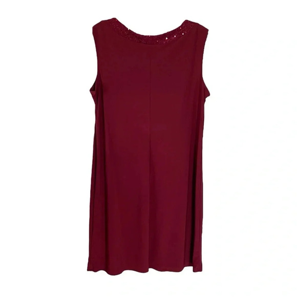 R&M Richards Cocktail Dress Merlot 7387 Sequin Sheath Size 12 Holiday Formal LNC - Picture 2 of 8